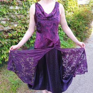 Valerie Steven's, size 10, Purple/Plum dress